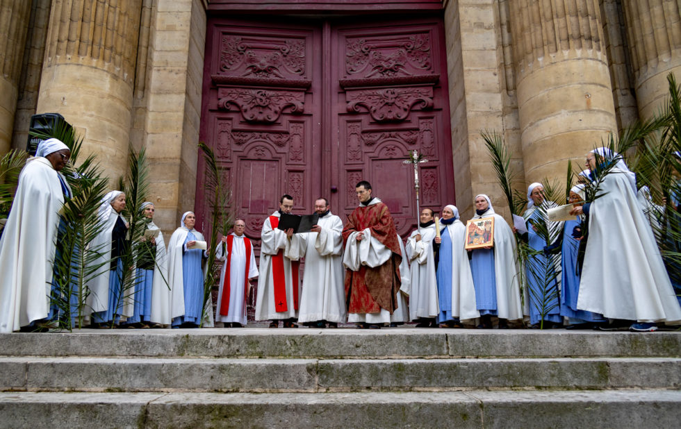 Dimanche Des Rameaux En Photos Paris Fraternit S Monastiques De